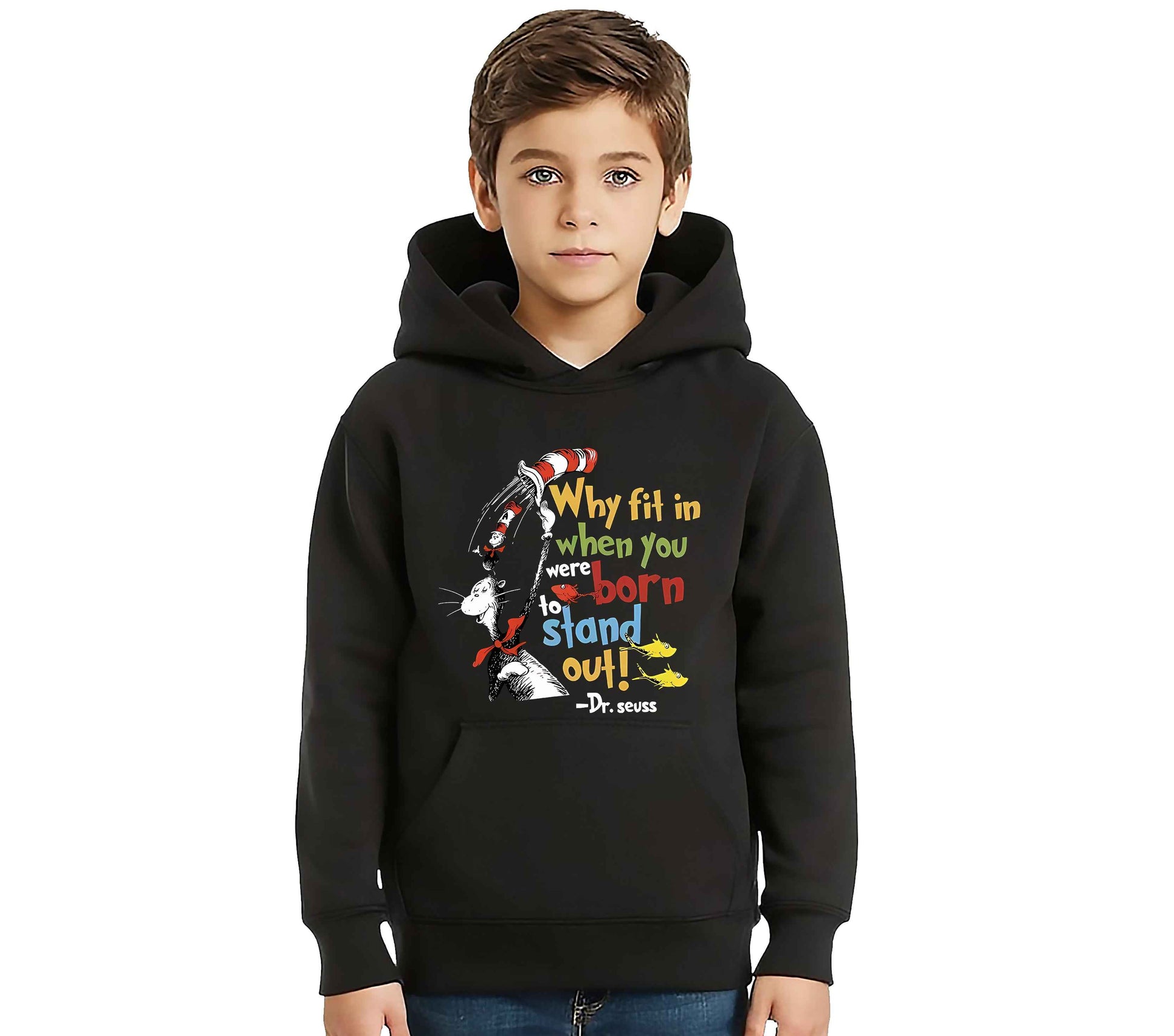Why Fit In When | Hoody For Kid's
