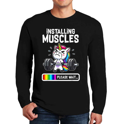 Installing Muscles | Men's Long Sleeve
