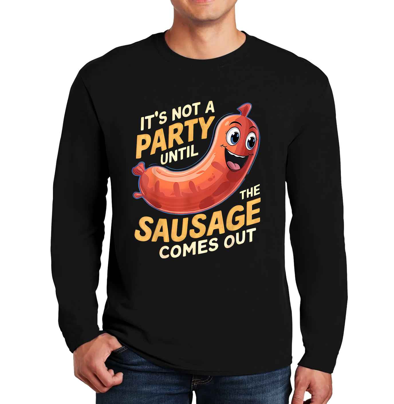 It's Not A Party | Men's Long Sleeve