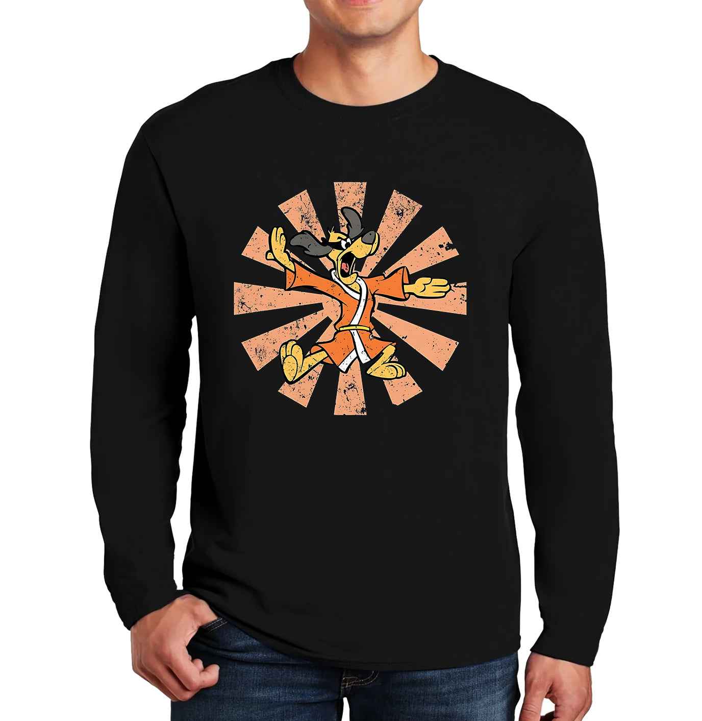 Hong Kong Phooey Retro | Men's Long Sleeve Hong Kong Phooey Retro | Men's Long Sleeve