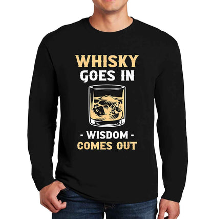Whiskey Goes In | Men's Long Sleeve