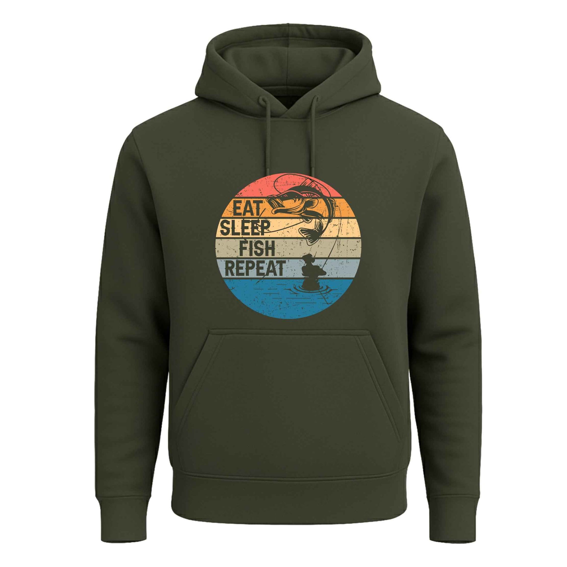 EAT SLEEP FISH | Hoody For Men's