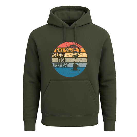 EAT SLEEP FISH | Hoody For Men's