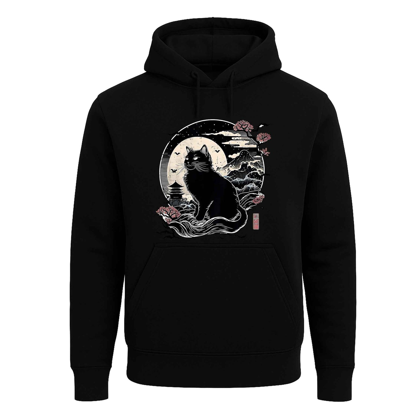 Kawaii Cat Anime Japanese | Hoody For Men's Kawaii Cat Anime Japanese | Hoody For Men's