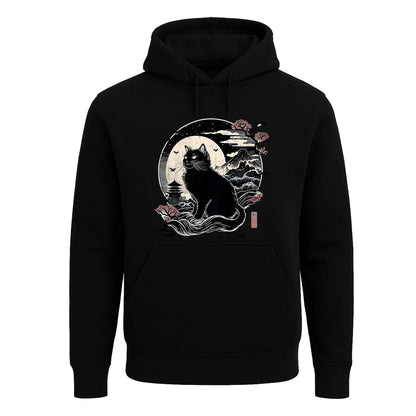 Kawaii Cat Anime Japanese | Hoody For Men's Kawaii Cat Anime Japanese | Hoody For Men's