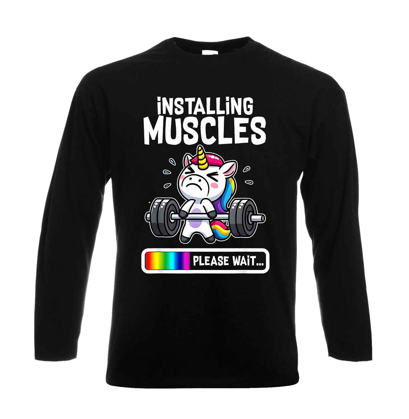 Installing Muscles | Men's Long Sleeve