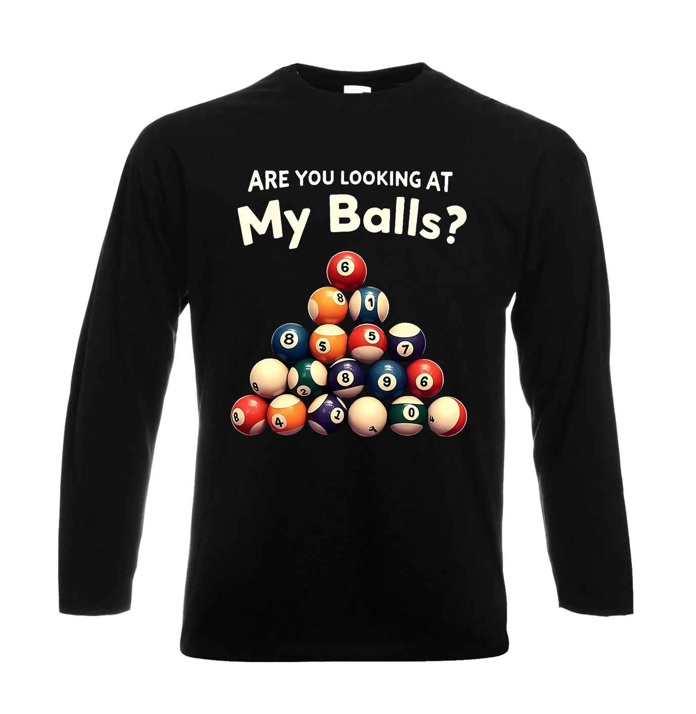 Billiard 8 Ball Play | Men's Long Sleeve