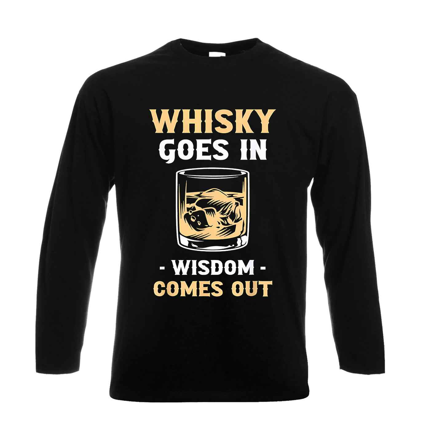 Whiskey Goes In | Men's Long Sleeve