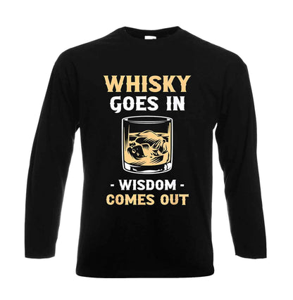 Whiskey Goes In | Men's Long Sleeve