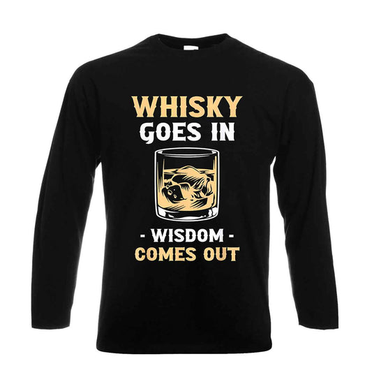 Whiskey Goes In | Men's Long Sleeve