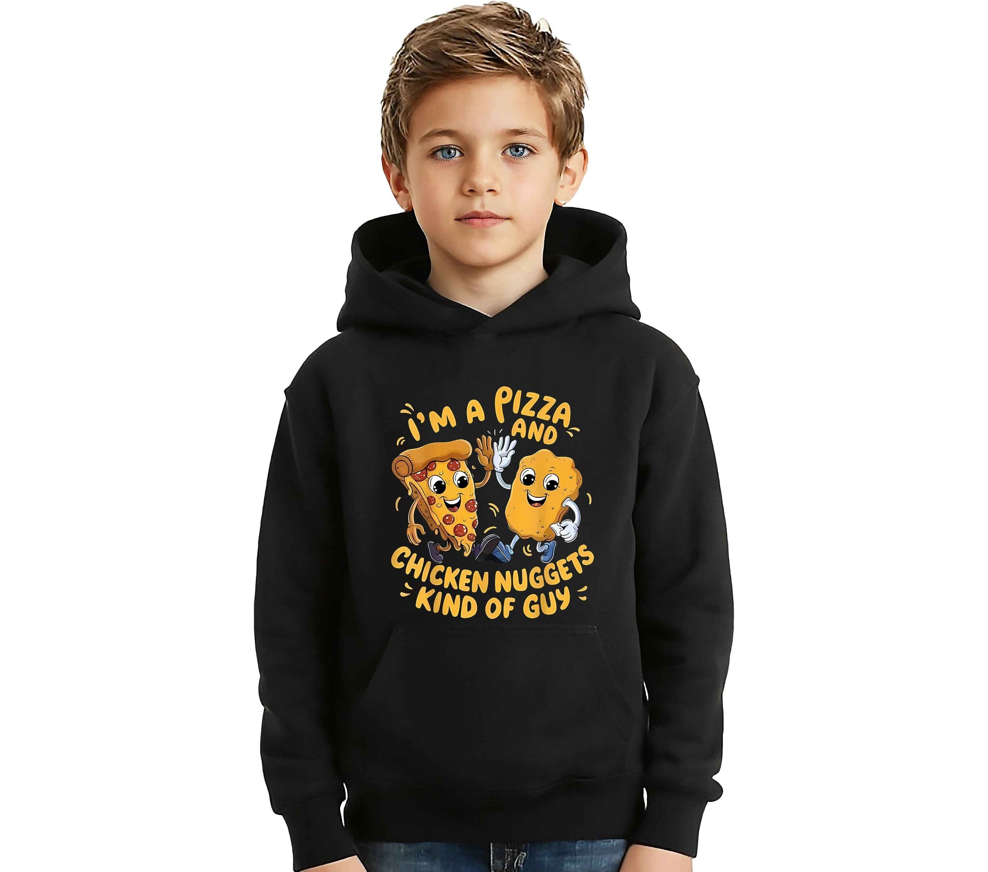 I'm A Pizza And | Hoody For Kid's