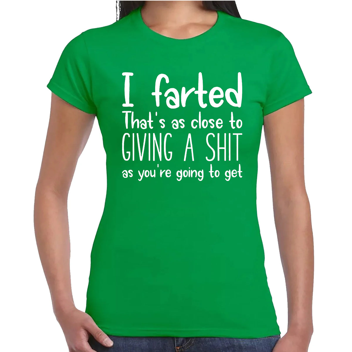 I FARTED THAT'S | LADIES T-SHIR