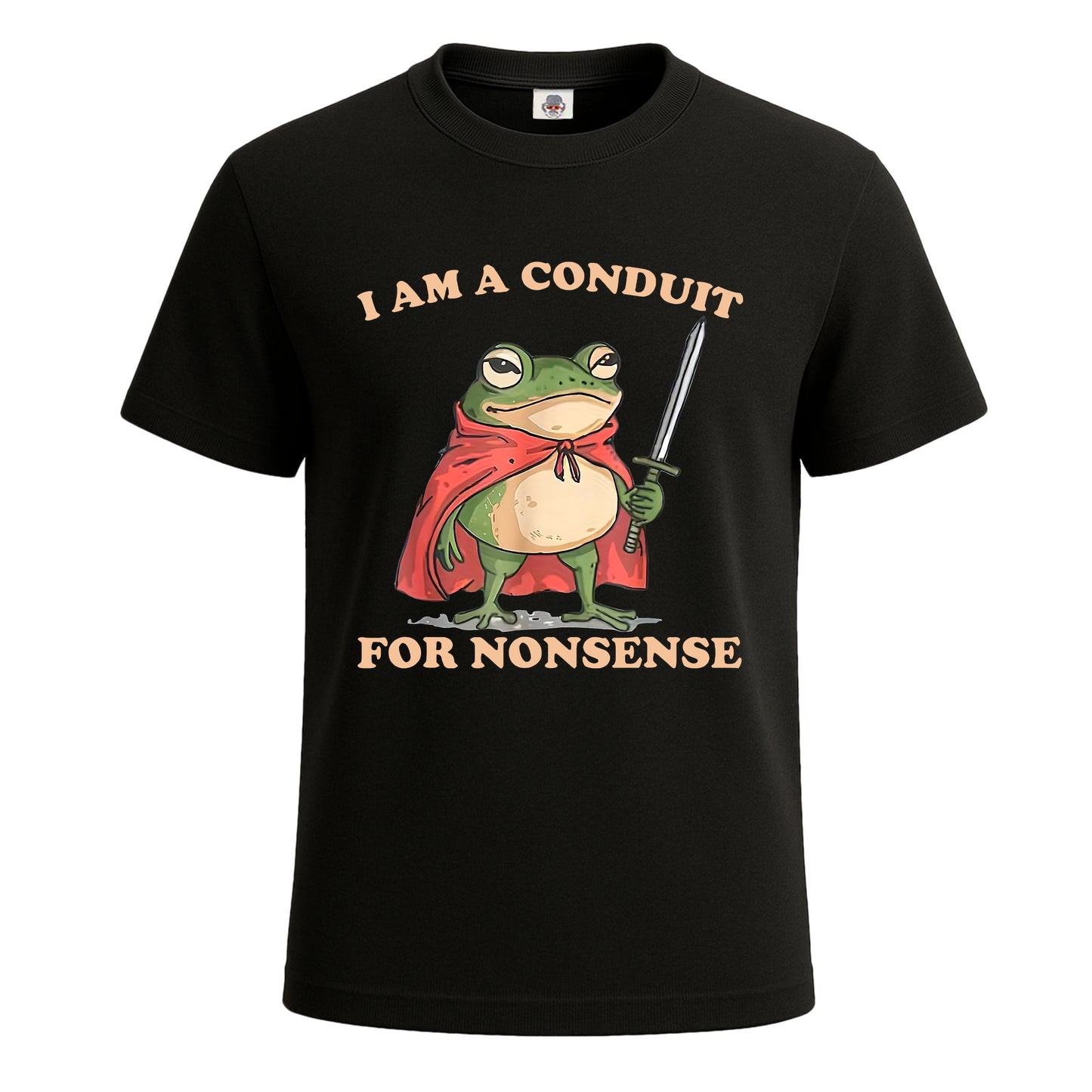 I Am A Conduit For | T-Shirt For Men's BLACK T-SHIRT I Am A Conduit For | T-Shirt For Men's