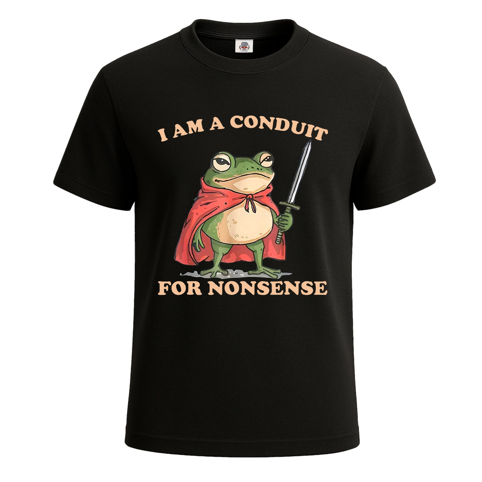 I Am A Conduit For | T-Shirt For Men's BLACK T-SHIRT I Am A Conduit For | T-Shirt For Men's