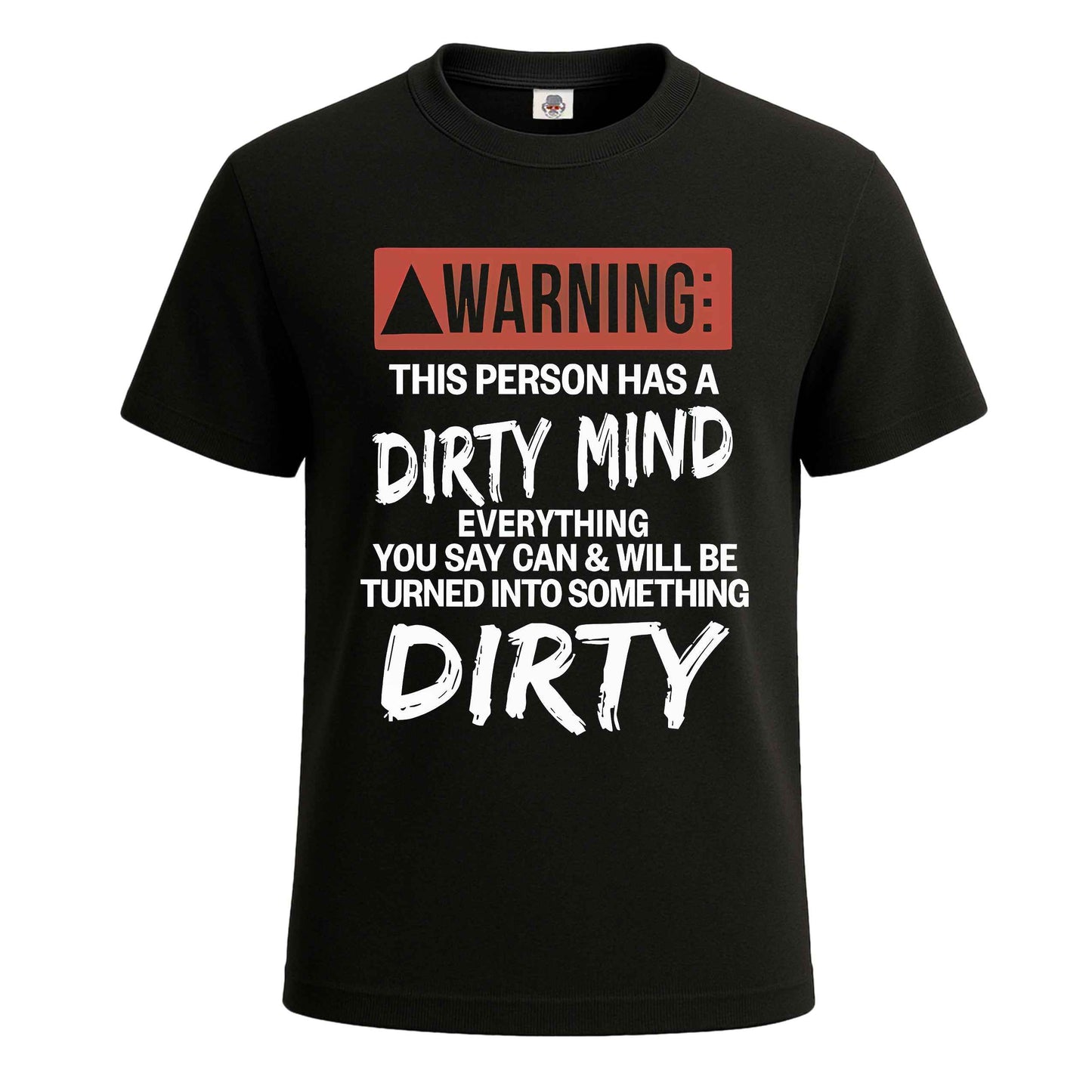 Warning This Person |T-Shirt For Men's