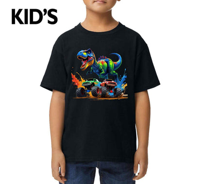 Dinosaur Big Trucks | KID'S T-SHIRT