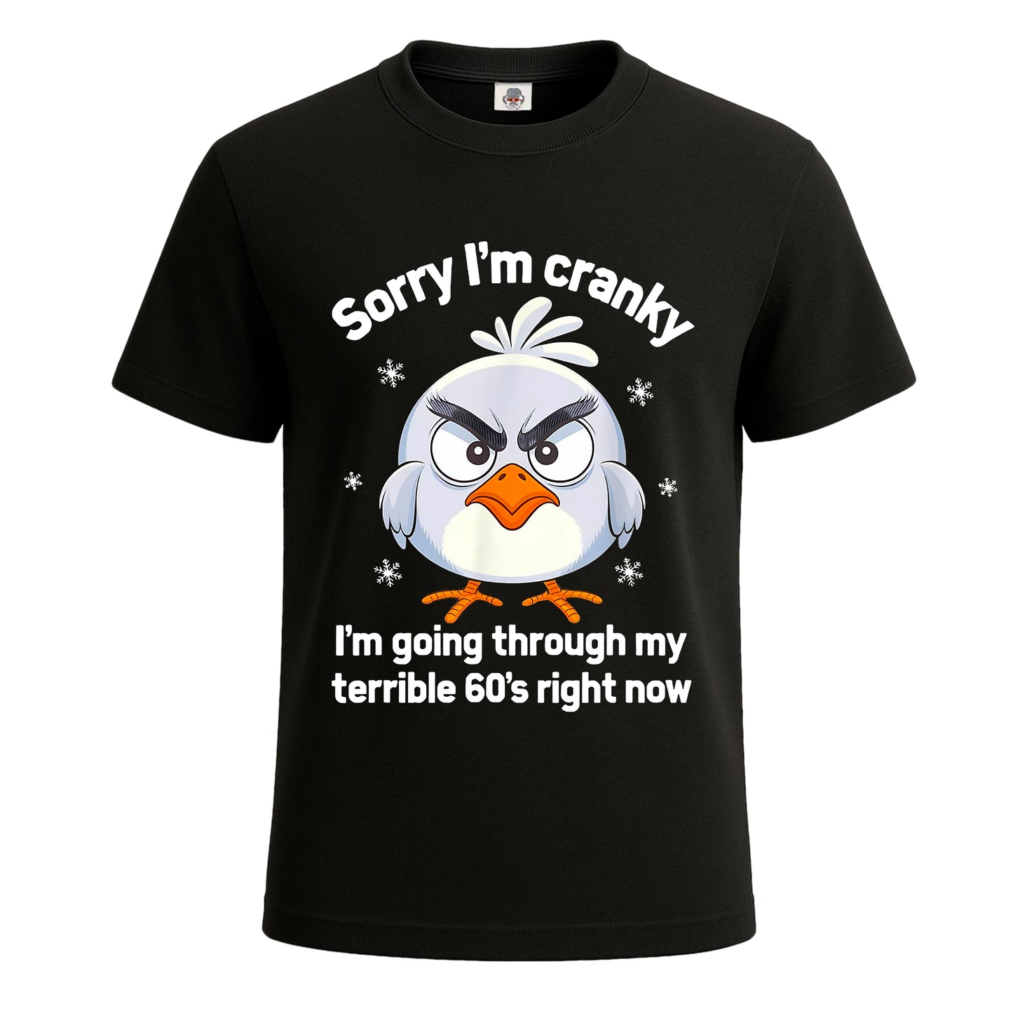 Sorry I'm Cranky | T-Shirt For Men's BLACK T-SHIRT Sorry I'm Cranky | T-Shirt For Men's