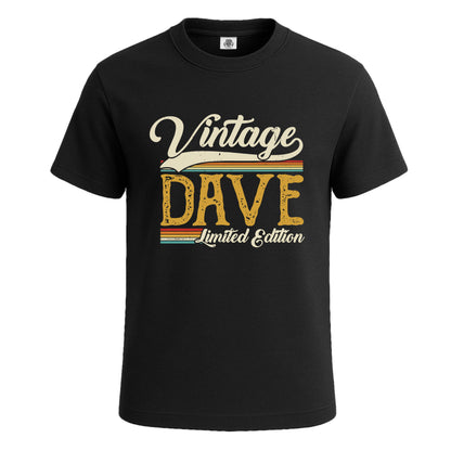 Vintage Dave Limited | T-Shirt For Men's