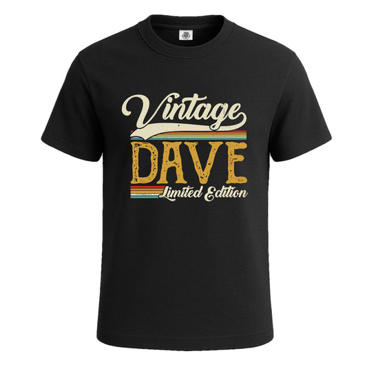 Vintage Dave Limited | T-Shirt For Men's