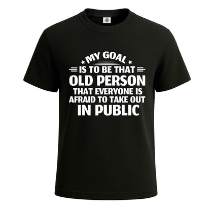 My Goal is To Be That | T-Shirt For Men's BLACK T-SHIRT My Goal is To Be That | T-Shirt For Men's