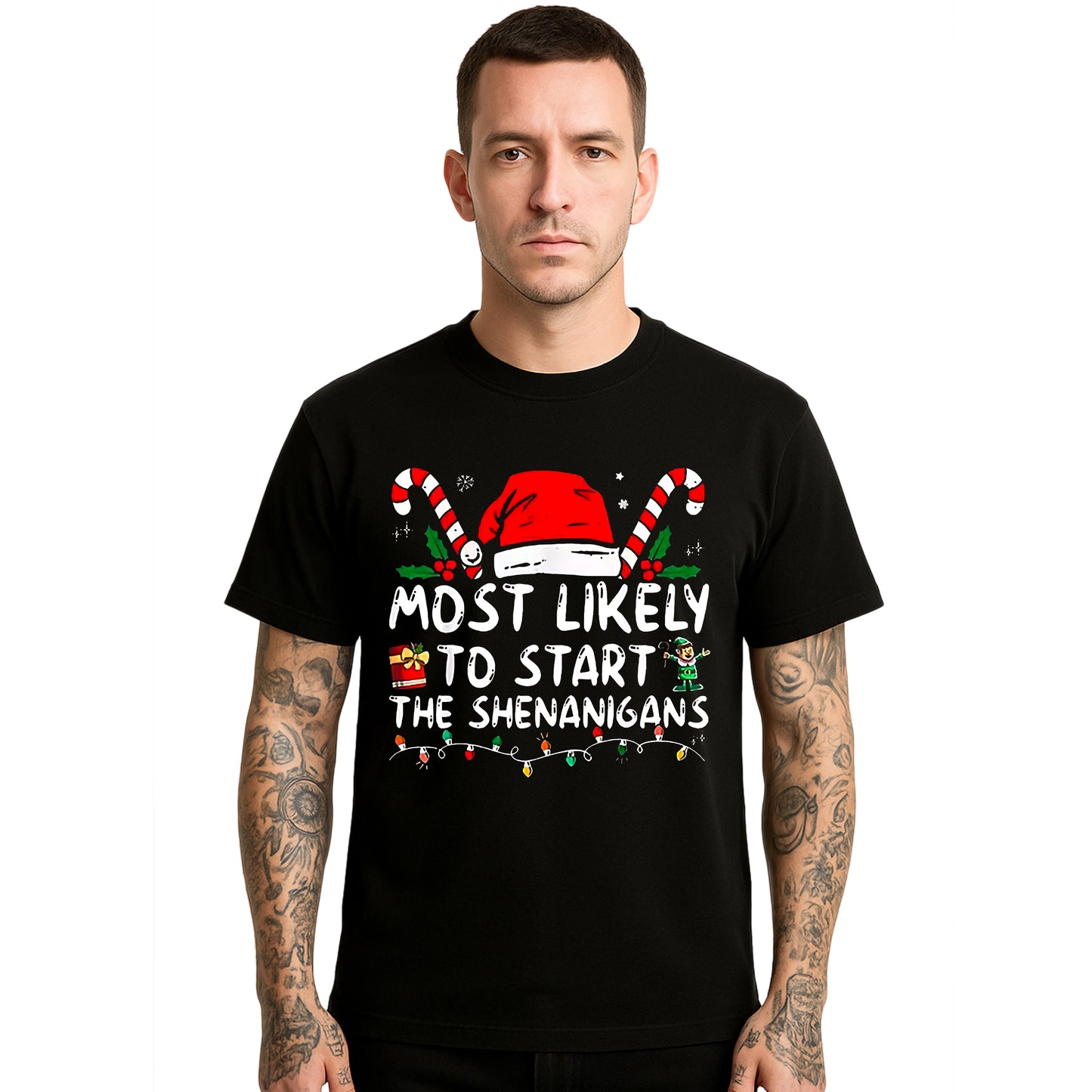 Most Likely To Start |T-Shirt For Men's