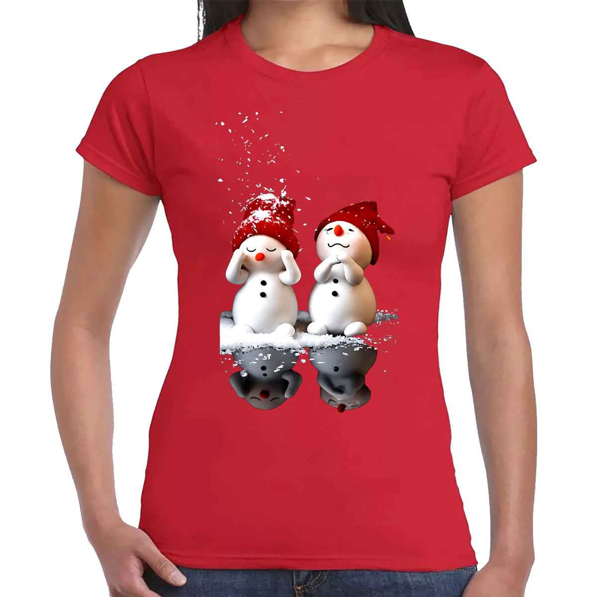 CHRISTMAS SNOWBABY | LADIES T-SHIRT