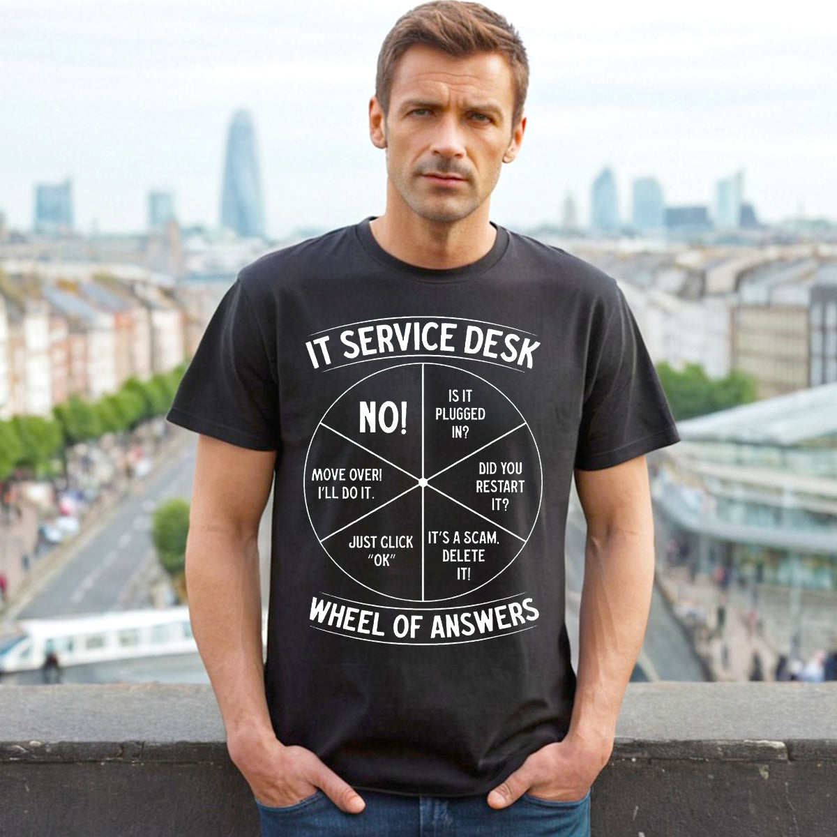 It Service Desk | MEN'S T-SHIRT