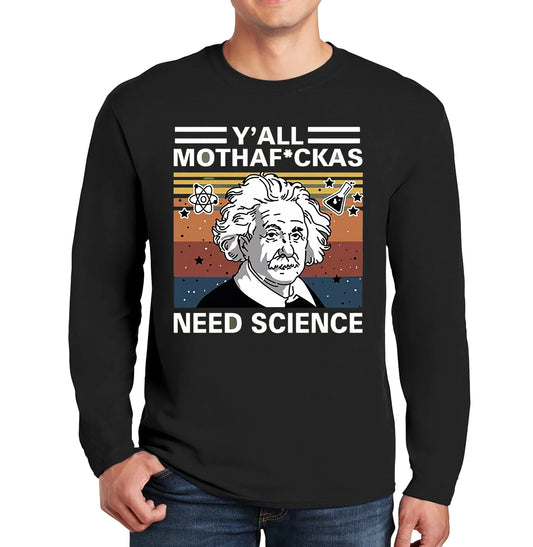 Y'ALL MOTHAF_CKAS | Men's Long Sleeve
