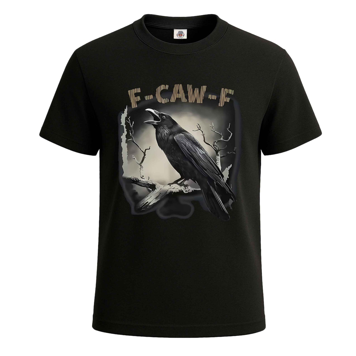 Black Crow F-Caw-F |T-Shirt For Men's