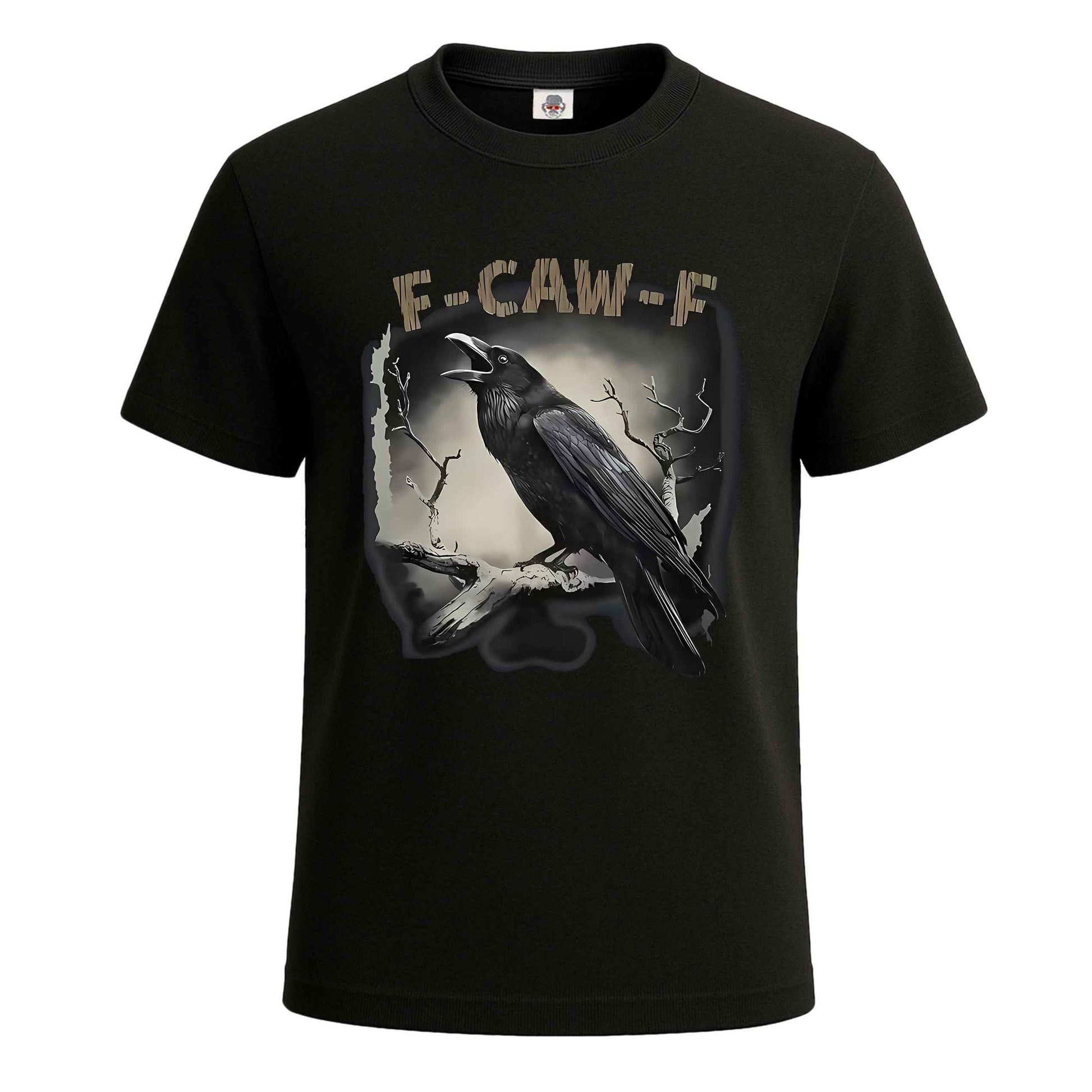 Black Crow F-Caw-F |T-Shirt For Men's