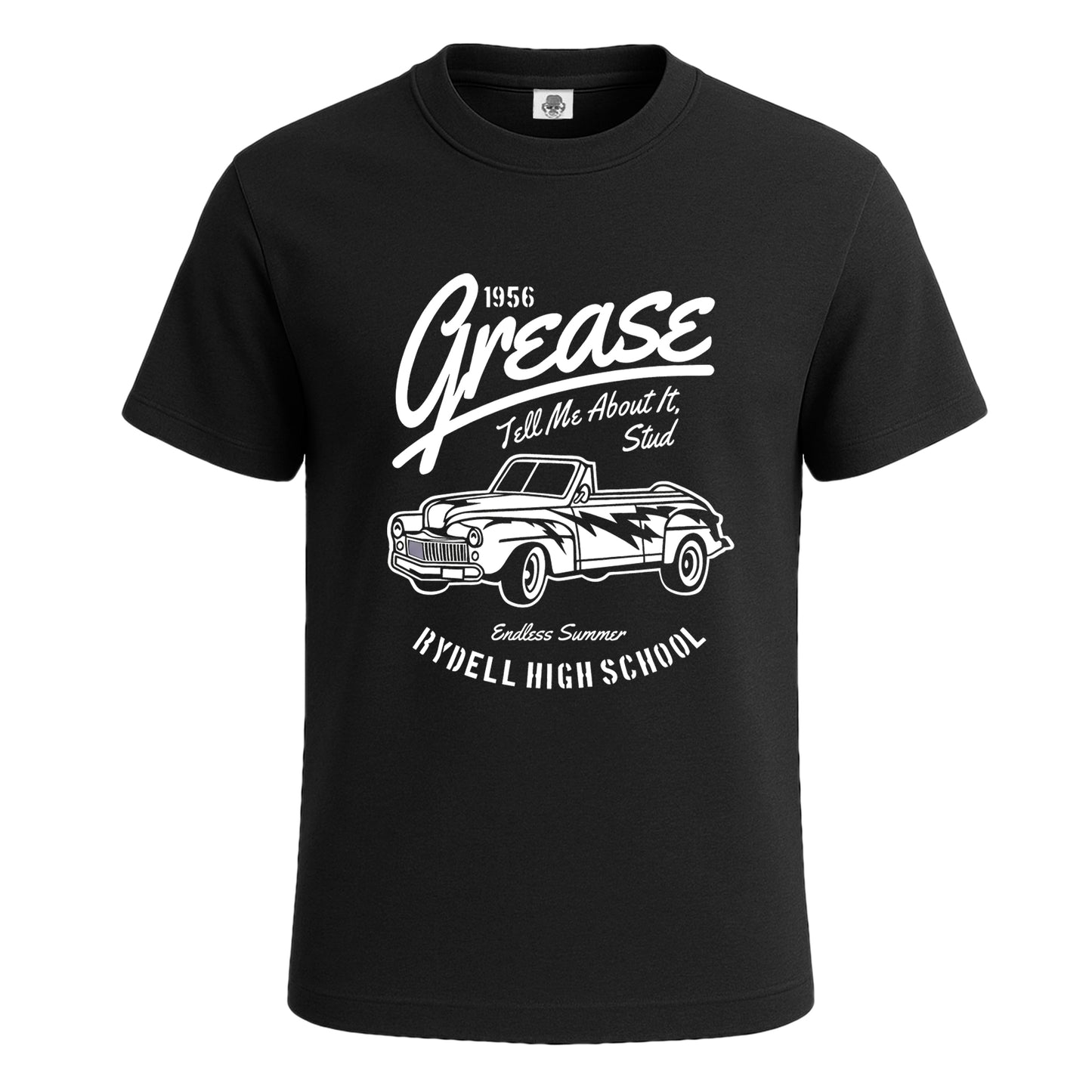 Grease Tell Me About It | T-Shirt For Men's BLACK T-SHIRT Grease Tell Me About It | T-Shirt For Men's