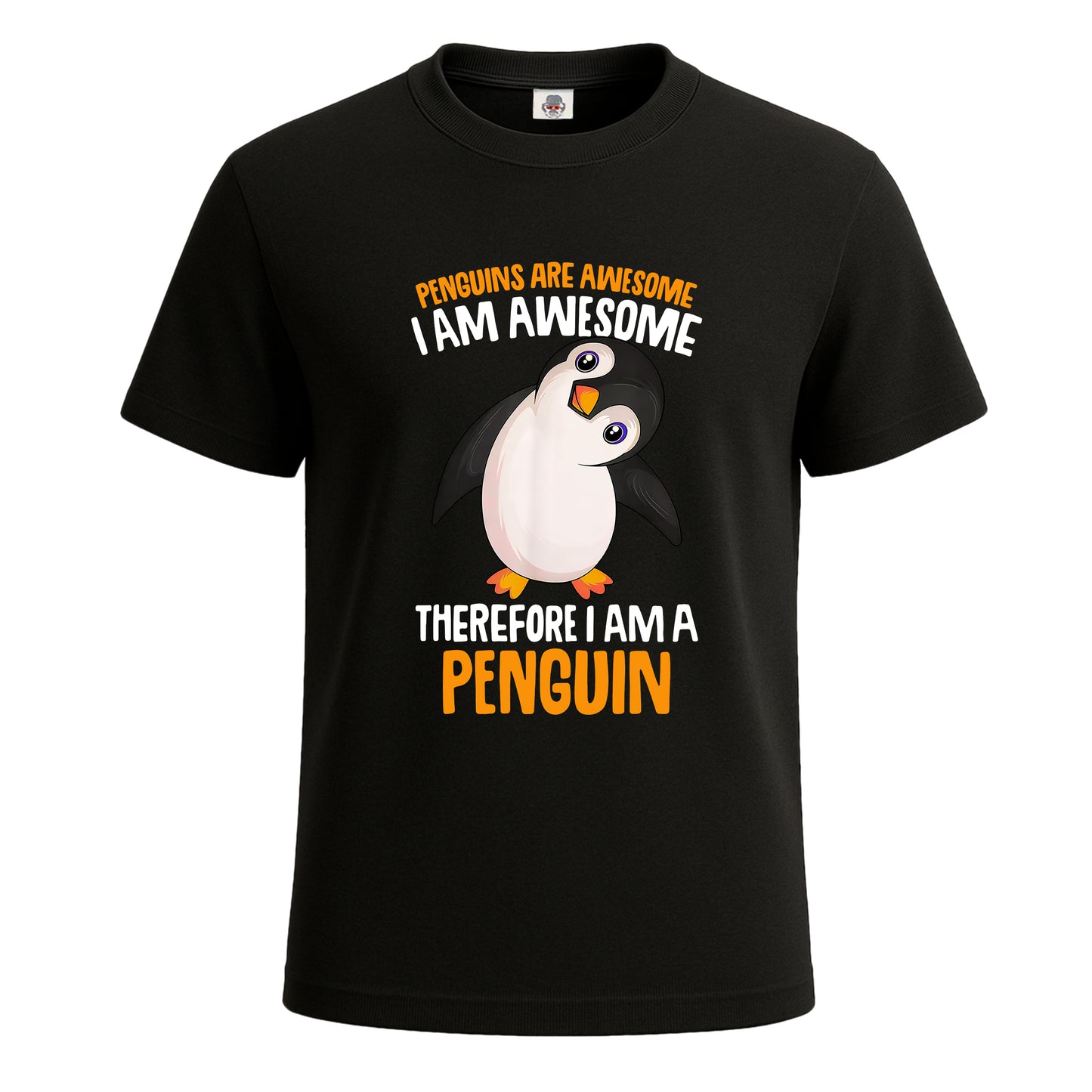 Penguins Are Awesome | T-Shirt For Men's BLACK T-SHIRT Penguins Are Awesome | T-Shirt For Men's
