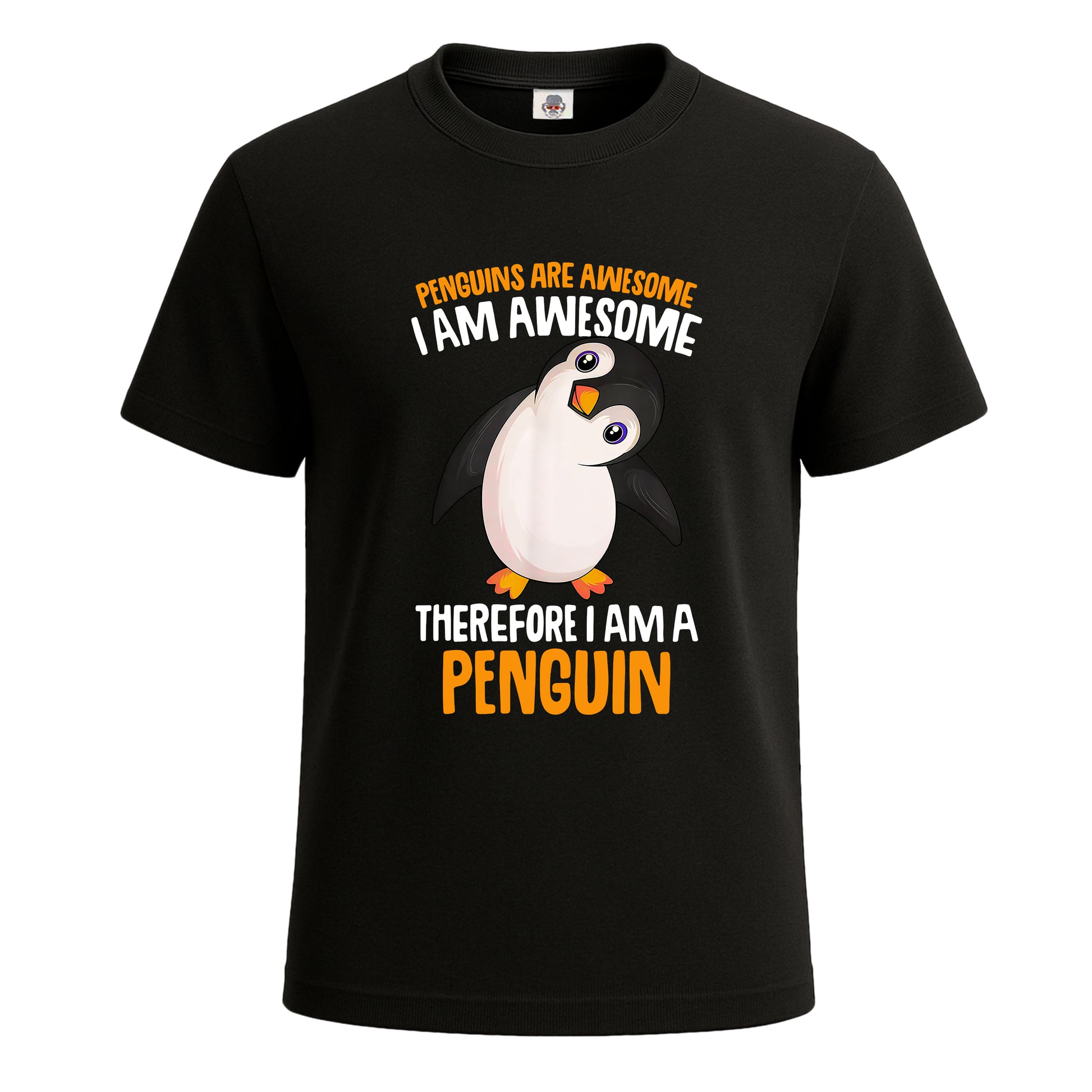 Penguins Are Awesome | T-Shirt For Men's BLACK T-SHIRT Penguins Are Awesome | T-Shirt For Men's