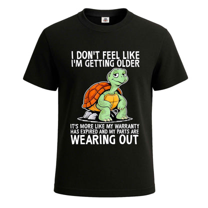 Turtle I Don't Feel Like | T-Shirt For Men's BLACK T-SHIRT Turtle I Don't Feel Like | T-Shirt For Men's