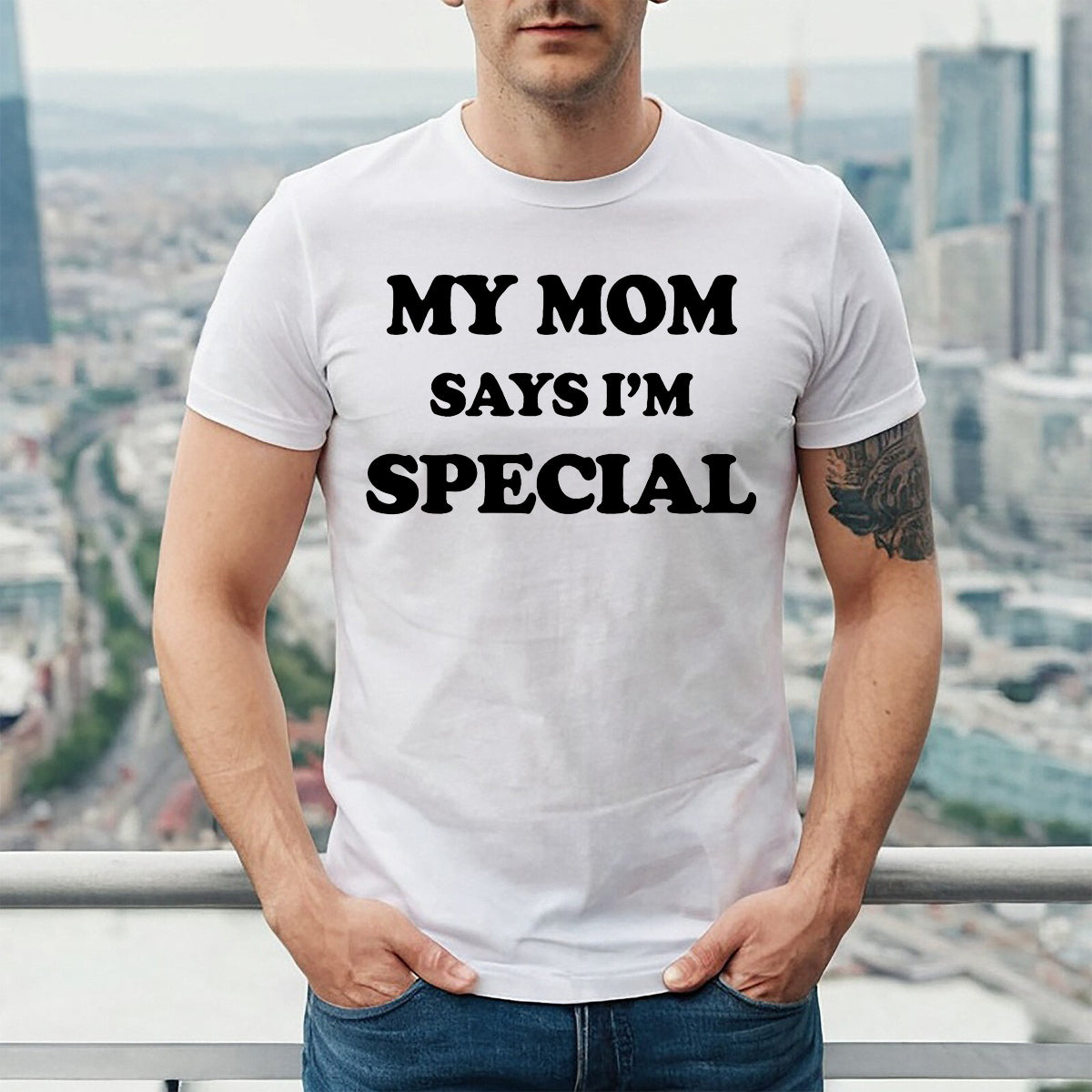 My Mom Says | MEN'S T-SHIRT