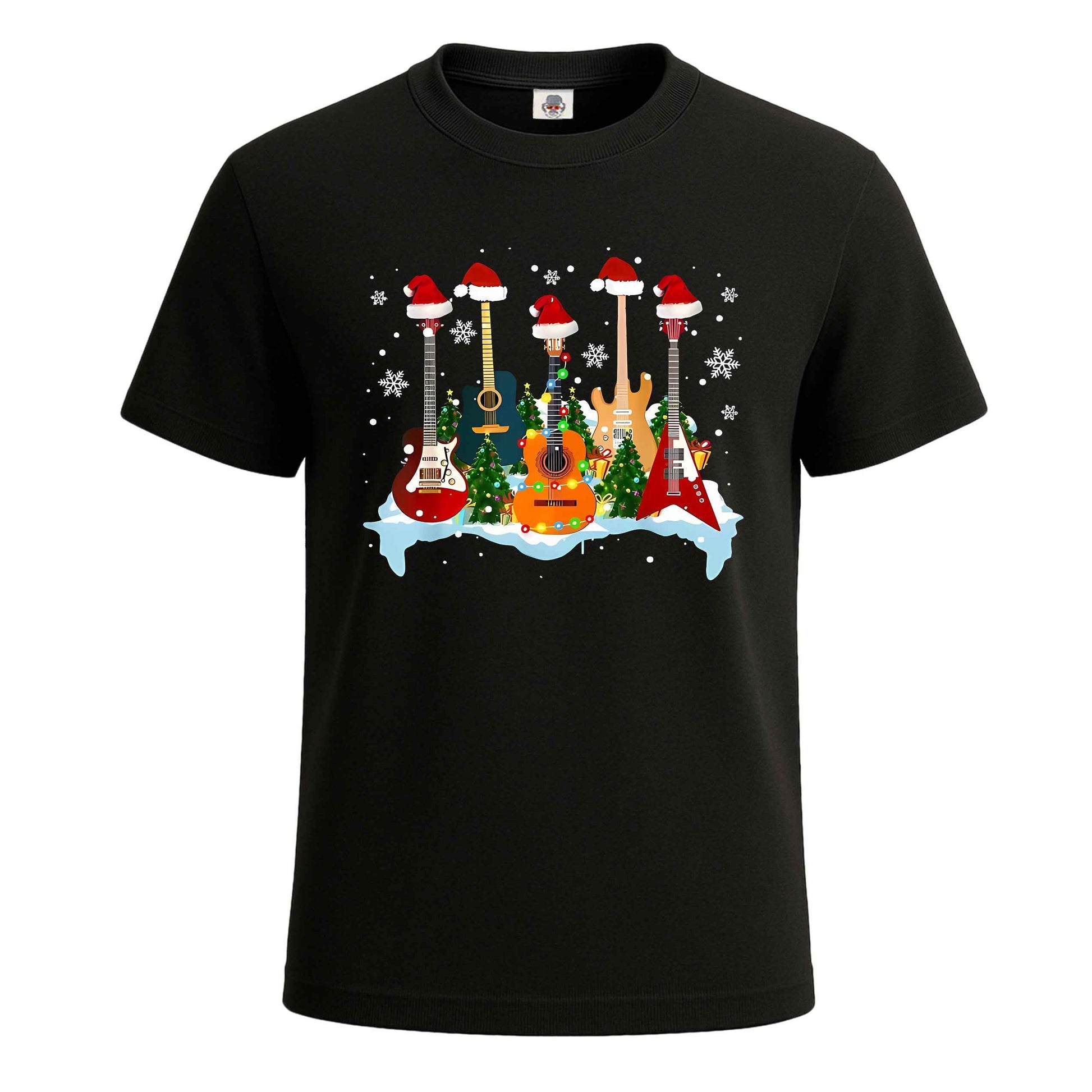 Retro Guitar Christmas | T-Shirt For Men's
