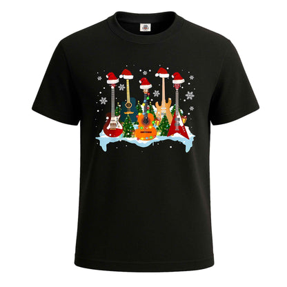 Retro Guitar Christmas | T-Shirt For Men's