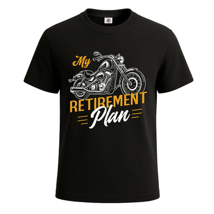 My Retirement Plan | T-Shirt For Men's BLACK T-SHIRT My Retirement Plan | T-Shirt For Men's
