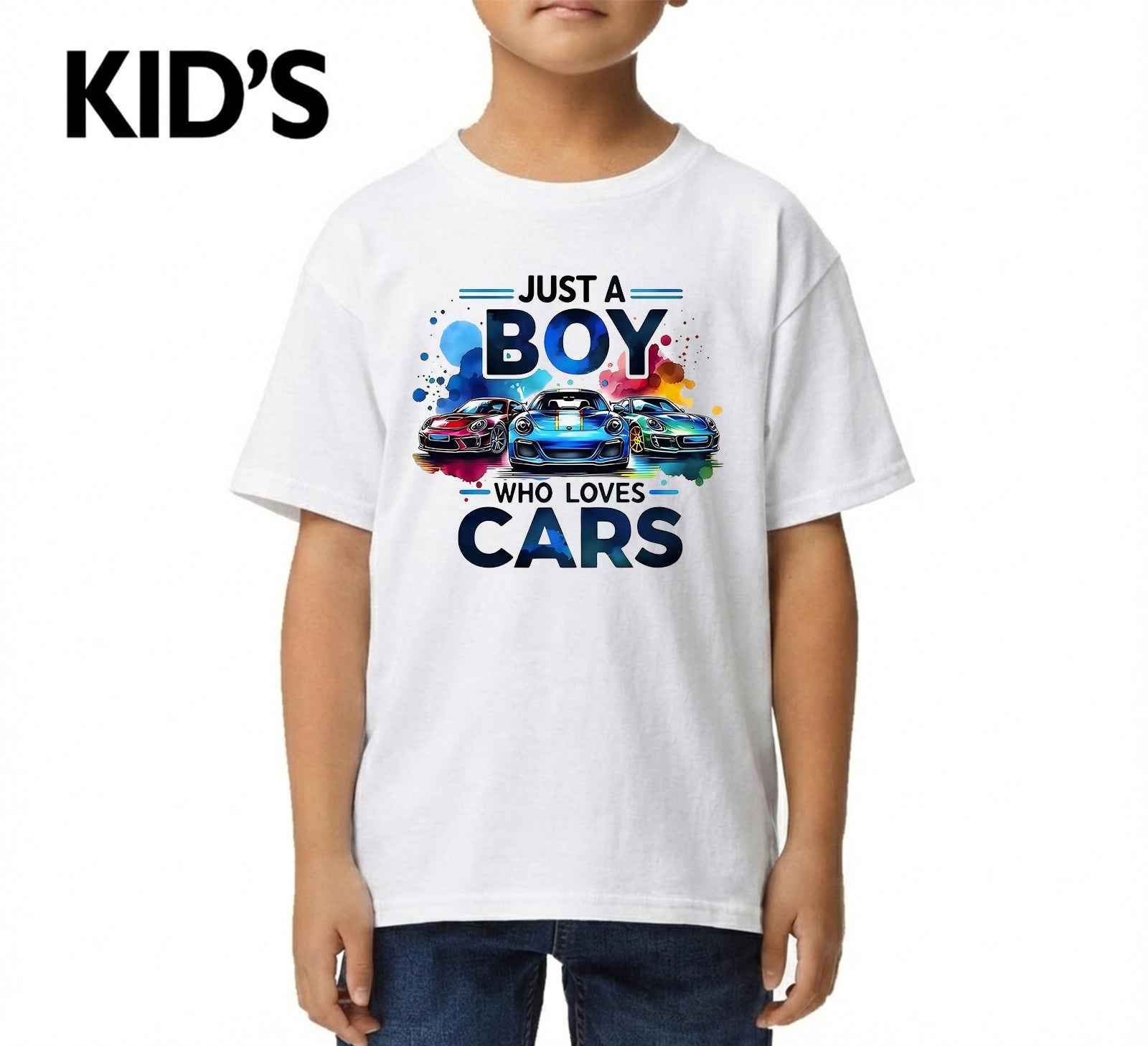 Just A Boy Who Loves | KID'S T-SHIRT