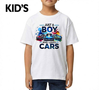 Just A Boy Who Loves | KID'S T-SHIRT