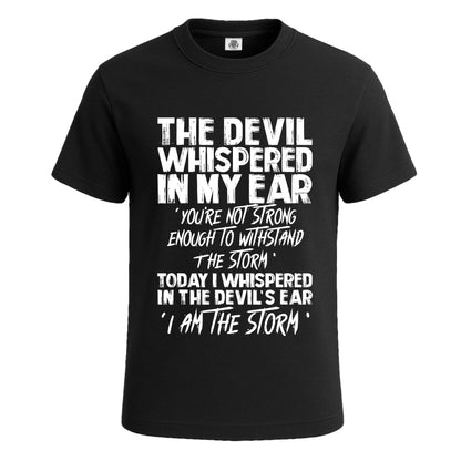 The Devil Whispered In | T-Shirt For Men's