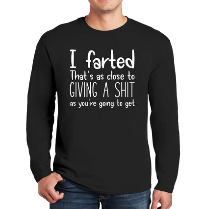 I FARTED THAT'S | Men's Long Sleeve