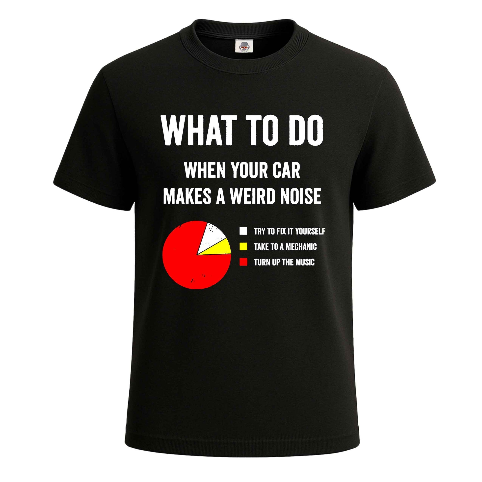 What You Do When | T-Shirt For Men's BLACK T-SHIRT What You Do When | T-Shirt For Men's