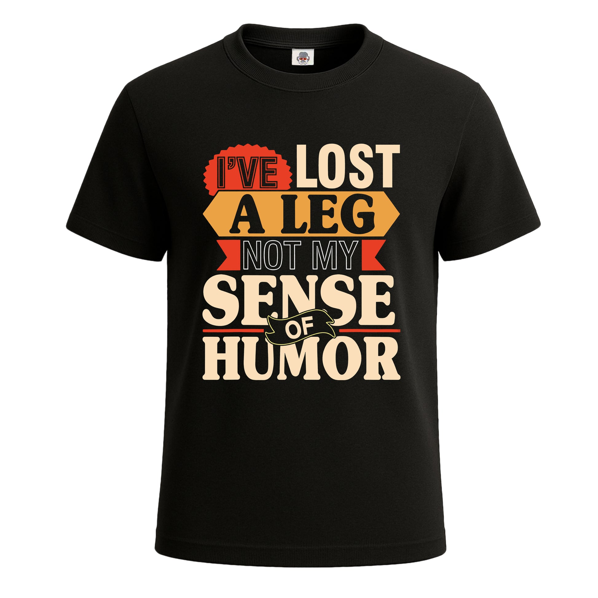 I've Lost A Leg Not | T-Shirt For Men's BLACK T-SHIRT I've Lost A Leg Not | T-Shirt For Men's