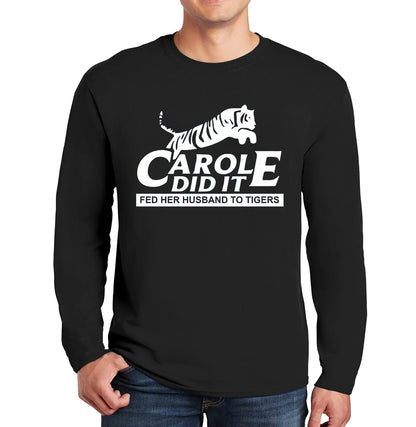 CAROLE DID IT FED | Men's Long Sleeve