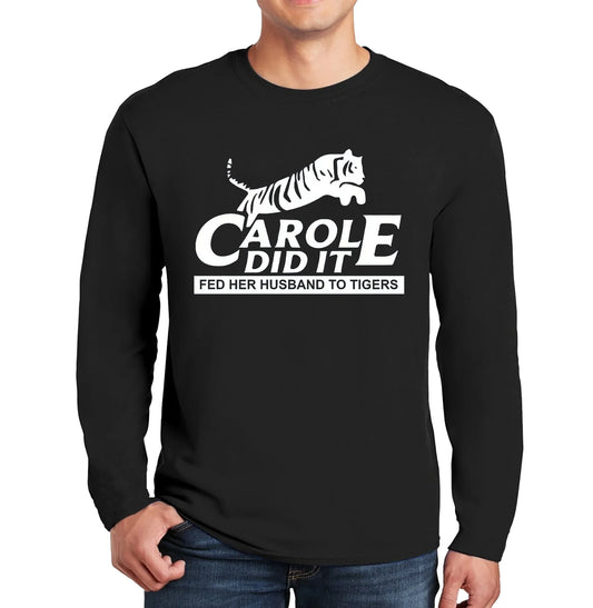 CAROLE DID IT FED | Men's Long Sleeve
