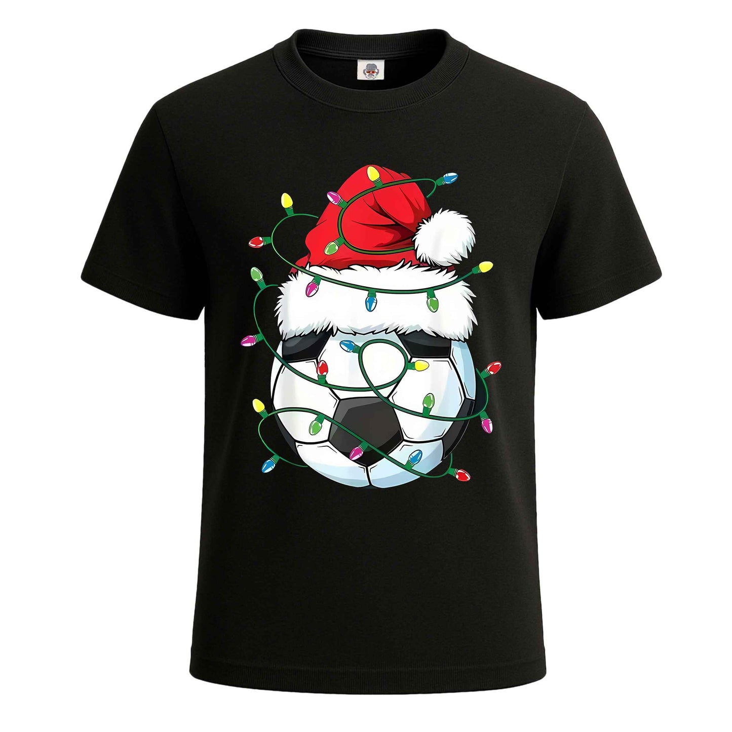 Santa Soccer Design | T-Shirt For Men's