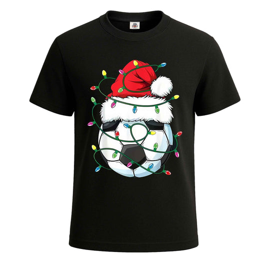 Santa Soccer Design | T-Shirt For Men's