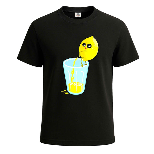 Lemon Pees In Glass | T-Shirt For Men's