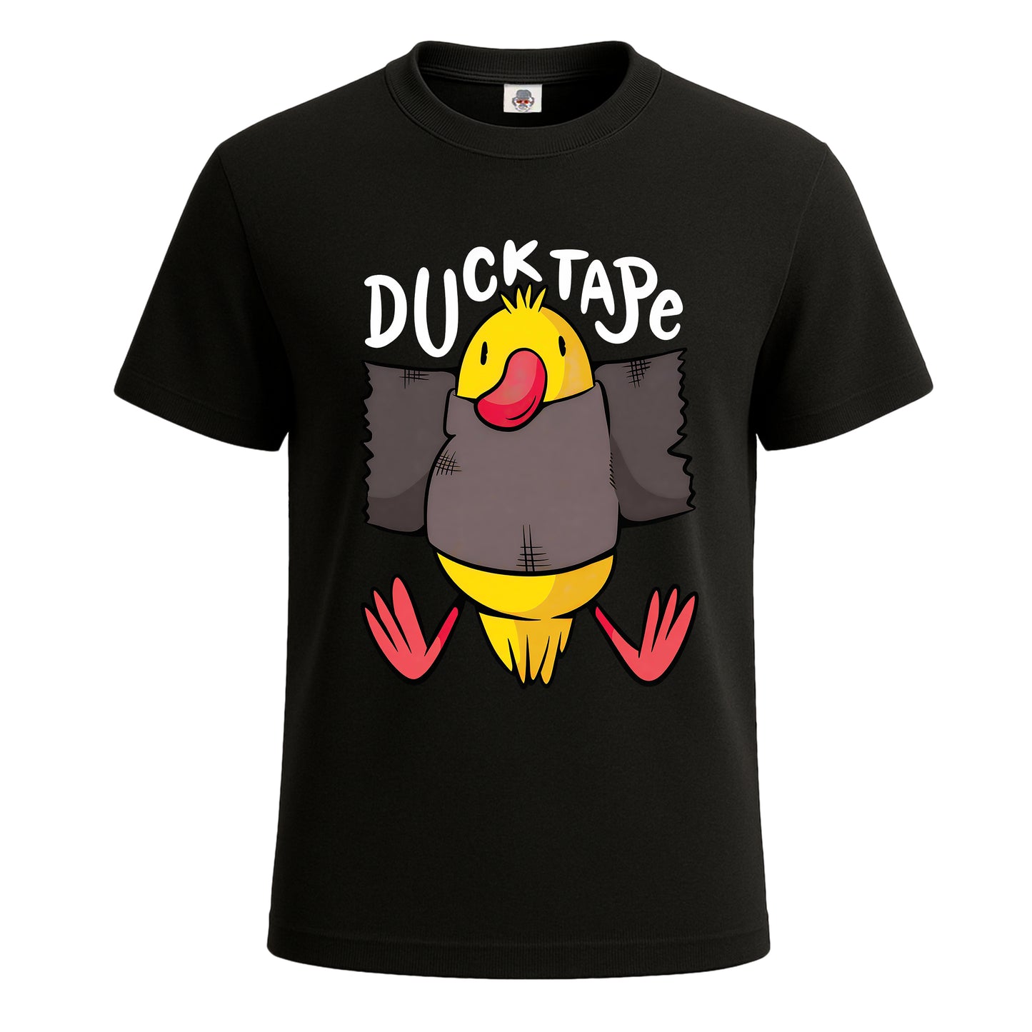 Duck Tape Rubber | T-Shirt For Men's BLACK T-SHIRT Duck Tape Rubber | T-Shirt For Men's